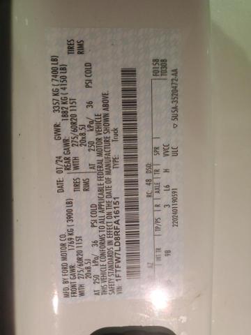 2024 FORD F150 PLATI - 1FTFW7LD8RFA16151