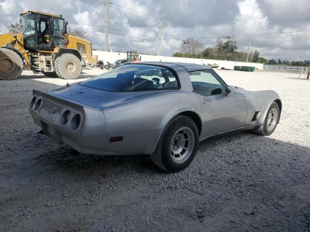 CHEVROLET CORVETTE E 1980 gray   1Z876AS417941 photo #4