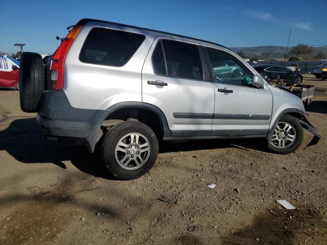 HONDA CR-V EX 2002 silver 4dr spor gas JHLRD78842C011098 photo #4