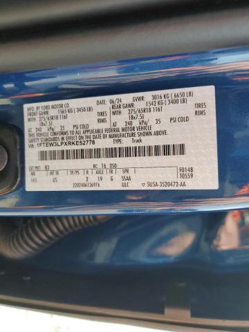 2024 FORD F150 XLT 1FTEW3LPXRKE52778