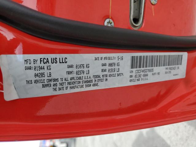 2016 DODGE DART SE 1C3CDFAA5GD766695