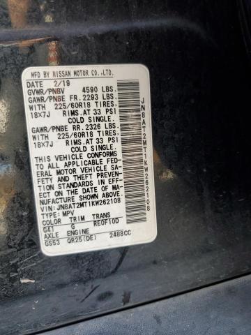 2019 NISSAN ROGUE S - JN8AT2MT1KW262108