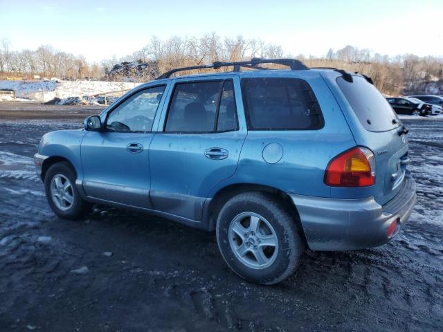 HYUNDAI SANTA FE G 2004 blue  gas KM8SB12B54U713185 photo #3