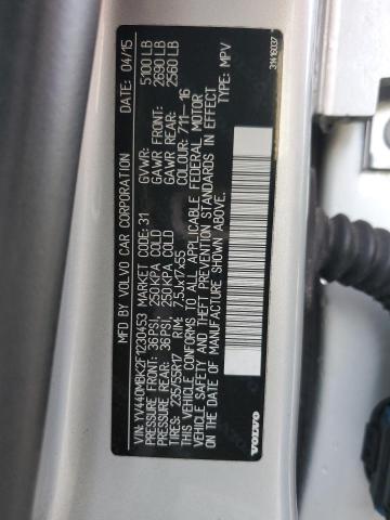 2015 VOLVO XC70 T5 PR YV440MBK2F1230453