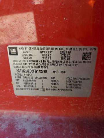 2015 GMC SIERRA K15 - 3GTU2UEC8FG142879