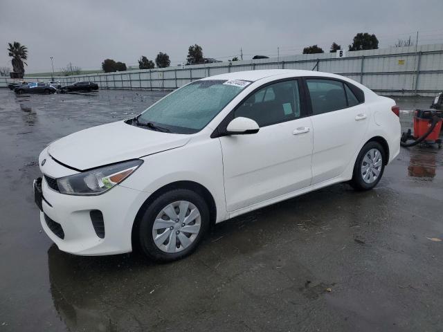 KIA RIO S 2019 white  gas 3KPA24AB7KE215567 photo #1