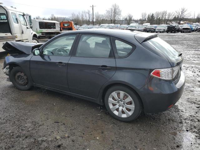 SUBARU IMPREZA 2. 2008 gray  gas JF1GH61668H813570 photo #3