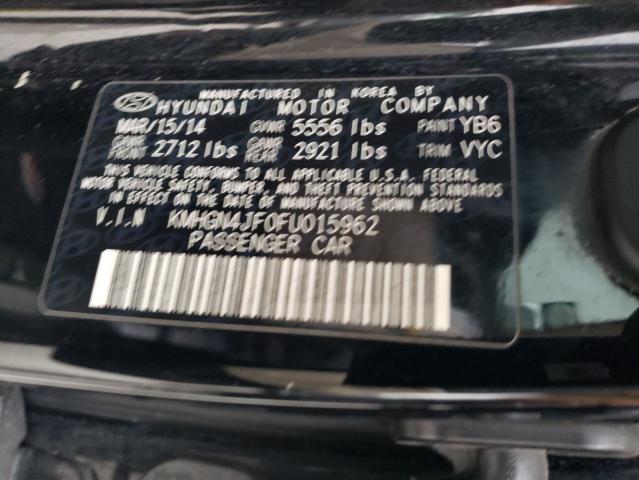 2015 HYUNDAI GENESIS 5. KMHGN4JF0FU015962
