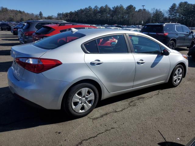 KIA FORTE LX 2016 silver  gas KNAFK4A68G5615341 photo #4