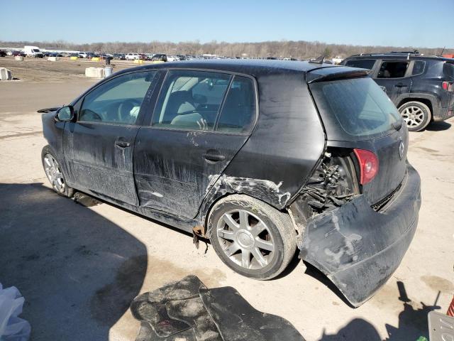 VOLKSWAGEN RABBIT 2007 black hatchbac gas WVWDR71K27W048090 photo #3