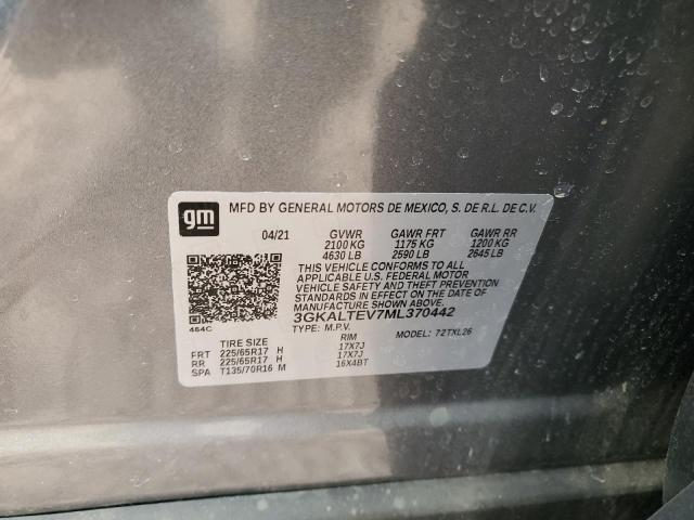 2021 GMC TERRAIN 4D 3GKALTEV7ML370442