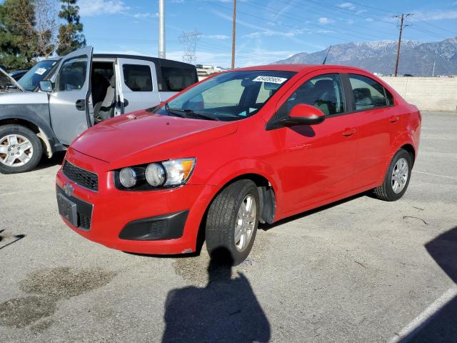 CHEVROLET SONIC LS 2012 red  gas 1G1JA5SH7C4160822 photo #1