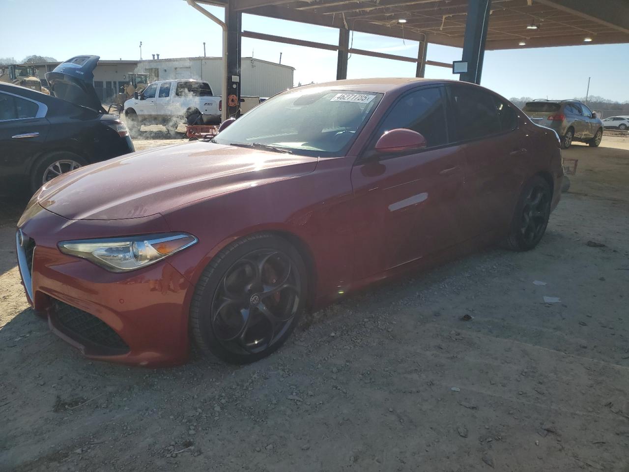 ZARFAECN8J7563811 ALFA ROMEO GIULIA TI 2018