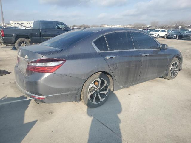 HONDA ACCORD EXL 2016 gray sedan 4d gas 1HGCR2F86GA021212 photo #4