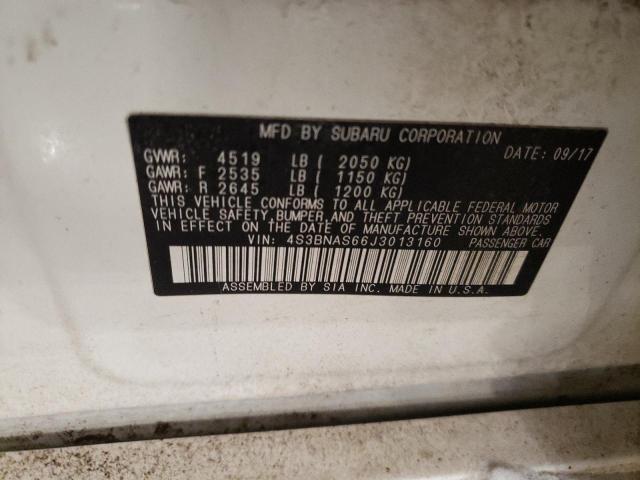 2018 SUBARU LEGACY SPO - 4S3BNAS66J3013160