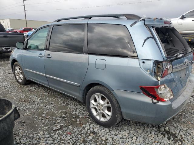 TOYOTA SIENNA XLE 2006 blue sports v gas 5TDZA22C66S586555 photo #3