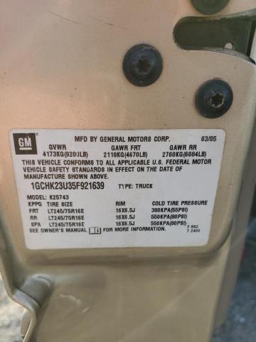 2005 CHEVROLET SILVERADO #3296961879