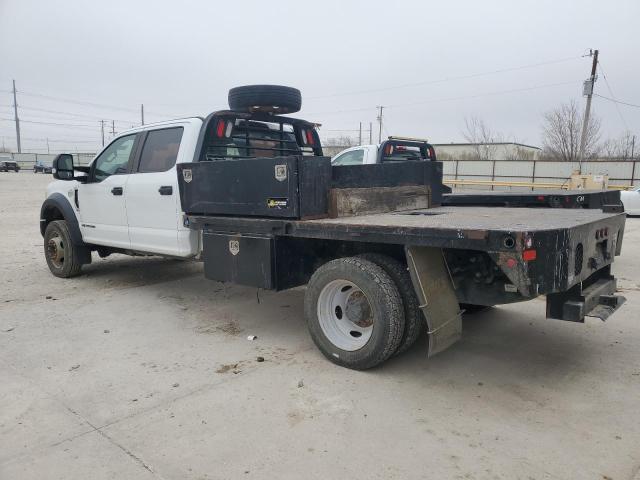 FORD F450 SUPER 2017 white crew cha diesel 1FD0W4GT6HEF40579 photo #3