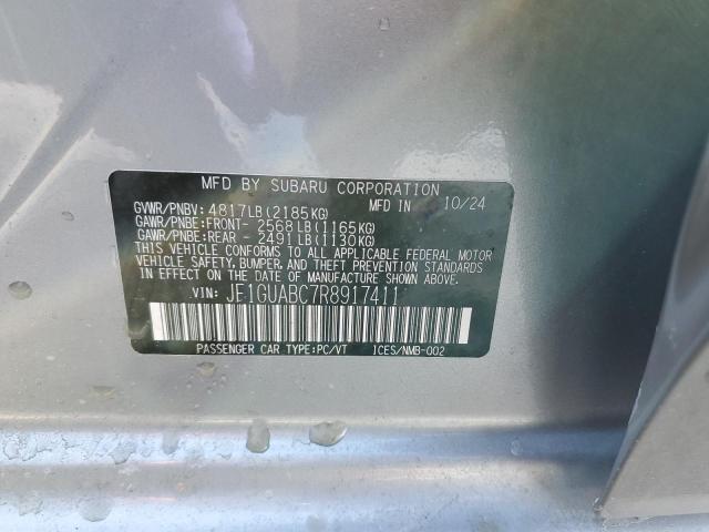2024 SUBARU IMPREZA - JF1GUABC7R8917411