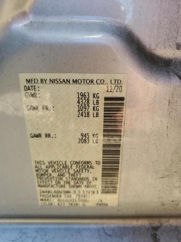 2021 NISSAN ALTIMA SV - 1N4BL4DV3MN331991