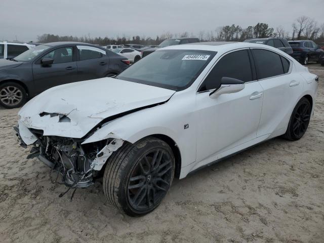 LEXUS IS 350 F S 2023 white  gas JTHGZ1B27P5071846 photo #1