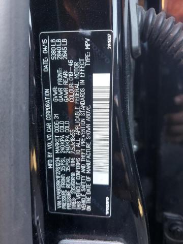 2015 VOLVO XC60 T6 PR - YV4902RK1F2761234