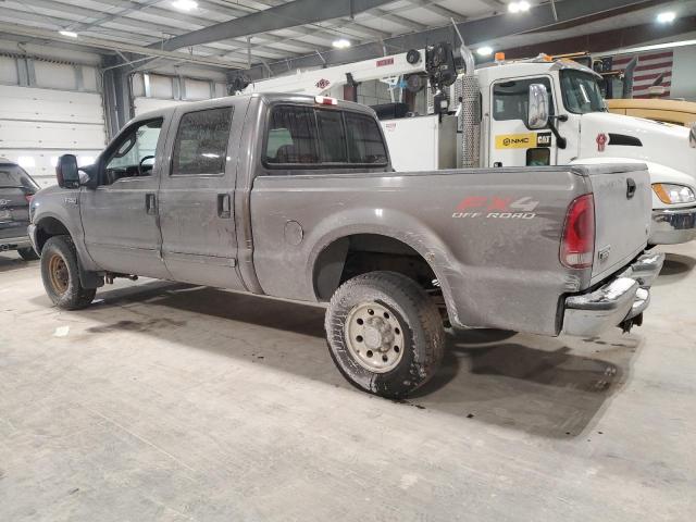 FORD F250 SUPER 2003 gray  gas 1FTNW21SX3EB74374 photo #3