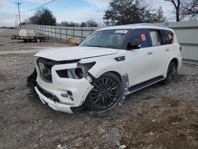 INFINITI QX80 SENSO 2024 white  gas JN8AZ2BE6R9326123 photo #1