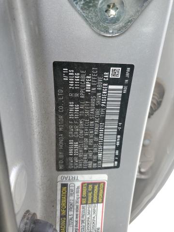 2018 HONDA CLARITY JHMZC5F11JC018212