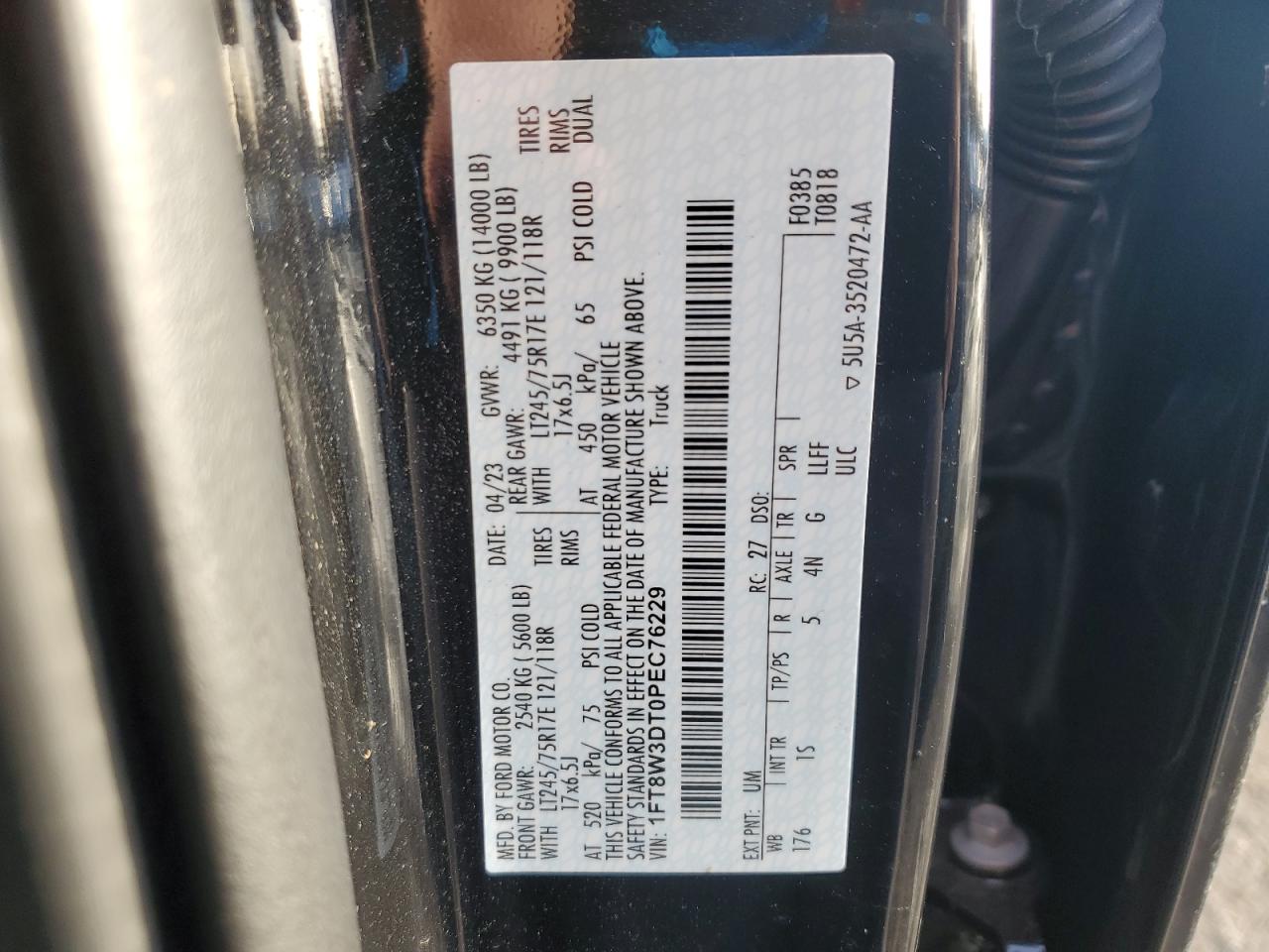 FORD F-350 SUPER DUTY