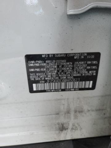 2021 SUBARU FORESTER JF2SKADC4MH450613