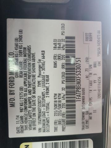 2015 FORD MUSTANG - 1FATP8EMXF5330751