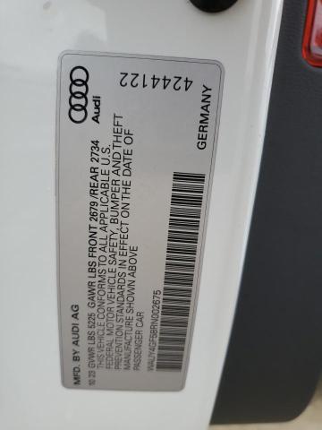2024 AUDI S5 PRESTIG WAUY4GF58RN002675