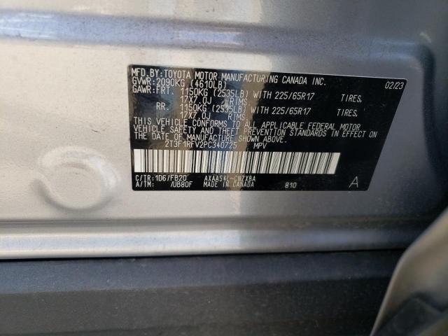2023 TOYOTA RAV4 LE - 2T3F1RFV2PC340725