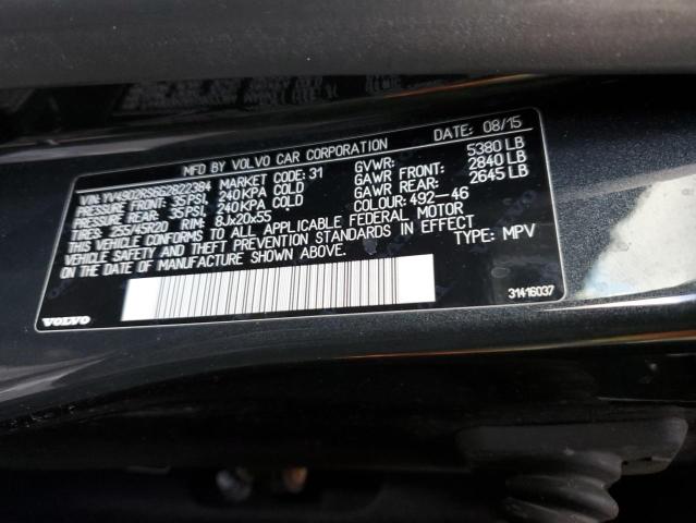 2016 VOLVO XC60 T6 R- YV4902RS6G2822384