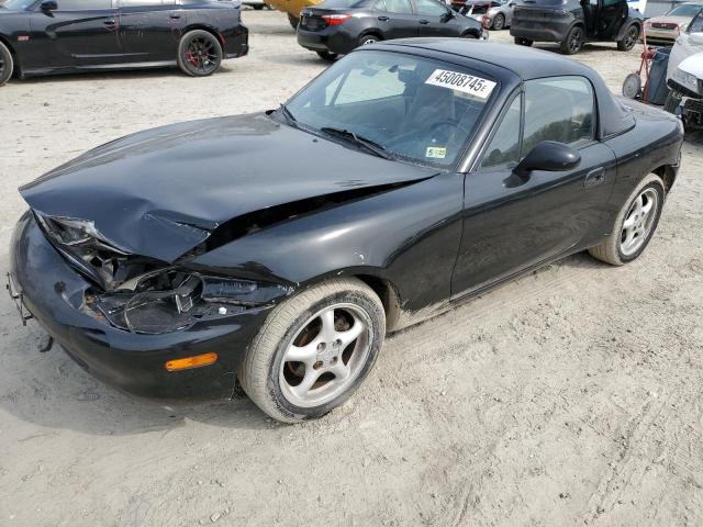 MAZDA MX-5 MIATA 1999 black converti gas JM1NB3536X0136633 photo #1