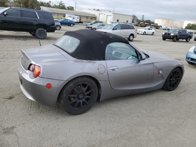 BMW Z4 2.5 2003 gray  gas 4USBT33463LS41719 photo #4