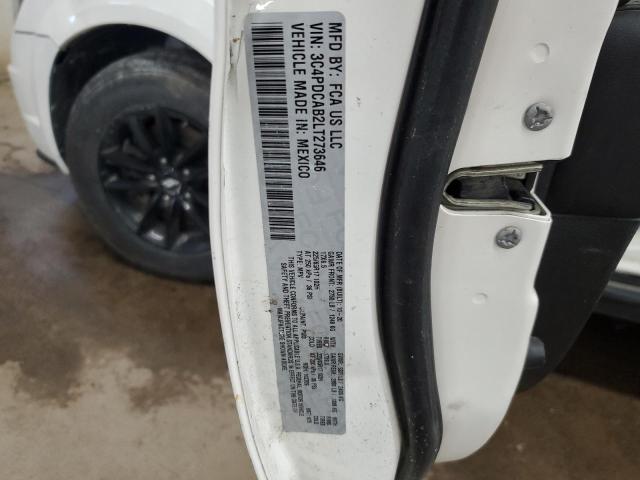 2020 DODGE JOURNEY SE - 3C4PDCAB2LT273646