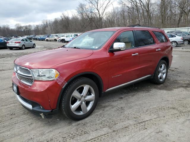 DODGE DURANGO CI 2011 red  gas 1D4SE5GT3BC698213 photo #1