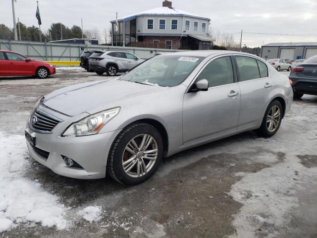 INFINITI G25 2012 silver  gas JN1DV6AR3CM731167 photo #1