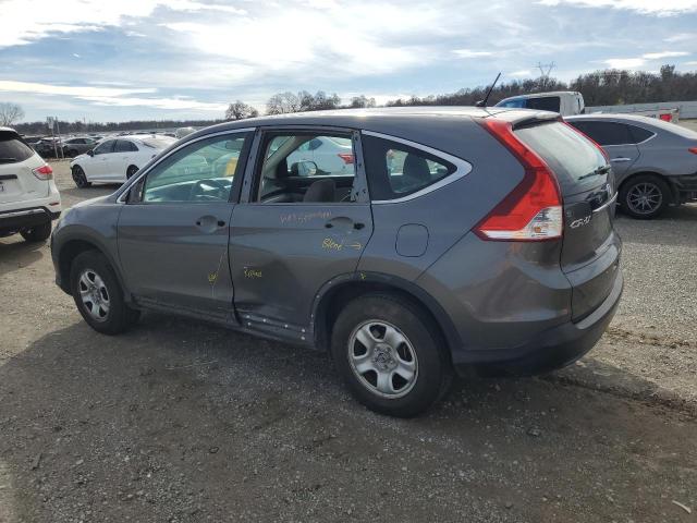 HONDA CR-V LX 2014 gray  gas 2HKRM3H37EH535896 photo #3