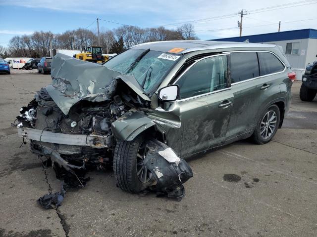Vin: 5tdjzrfh9ks915733, lot: 46634375, toyota highlander se 2019 img_1
