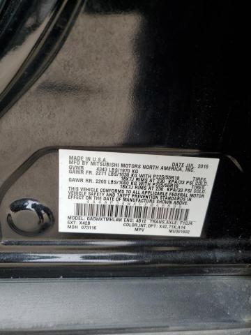 2015 MITSUBISHI OUTLANDER - 4A4AP3AWXFE046895