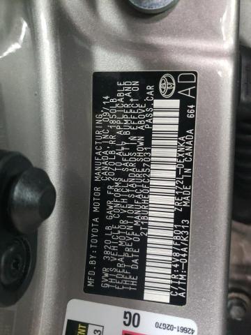 2015 TOYOTA COROLLA L - 2T1BURHE0FC257031