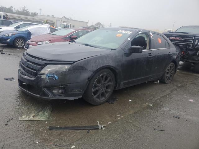 FORD FUSION SEL 2010 black sedan 4d flexible fuel 3FAHP0JG7AR417326 photo #1