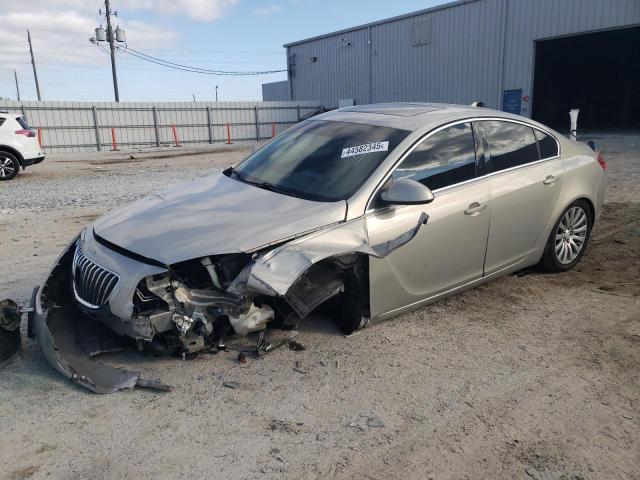 BUICK REGAL CXL 2011 silver  Flexible Fuel W04GW5EV9B1106159 photo #1
