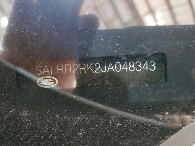 2018 LAND ROVER DISCOVERY - SALRR2RK2JA048343