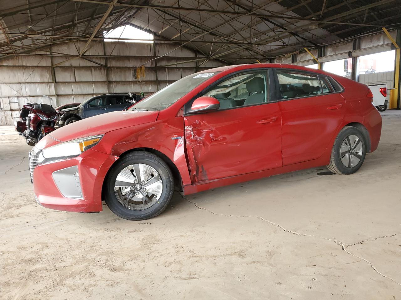 KMHC65LC3KU164686 HYUNDAI IONIQ BLUE 2019