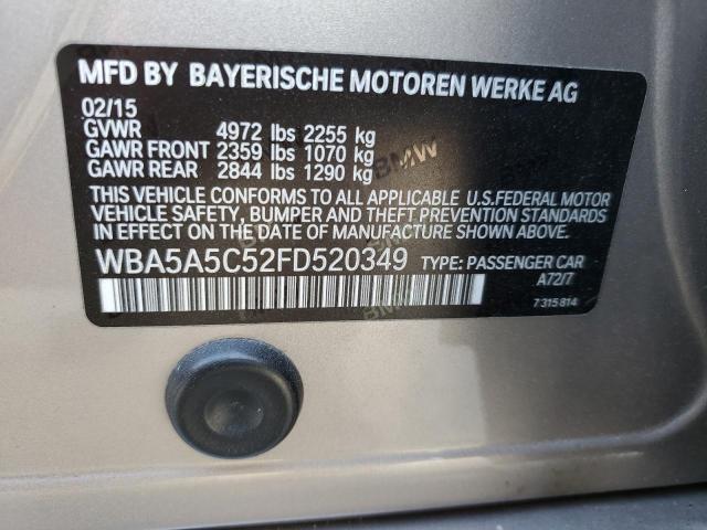 2015 BMW 528 I - WBA5A5C52FD520349