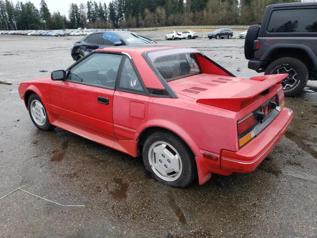 TOYOTA MR2 1986 red  gas JT2AW15C3G0056187 photo #3